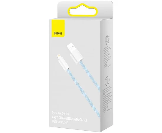 Дата кабель Baseus Dynamic Series USB to Lightning 2.4A (2m) (CALD00050) Blue