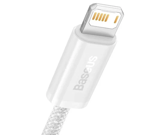 Дата кабель Baseus Dynamic Series USB to Lightning 2.4A (1m) (CALD000402) White