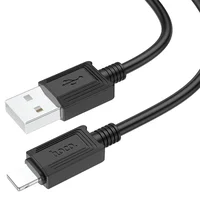 Дата кабель Hoco X73 Ferry USB to Lightning 2.4A (1m) Black