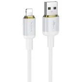 Дата кабель Hoco X128 Benefit USB to Lightning 12W (1m) White