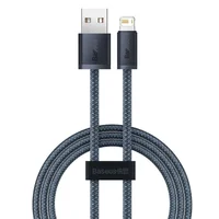 Дата кабель Baseus Dynamic Series USB to Lightning 2.4A (2m) (CALD00050) Slate Gray