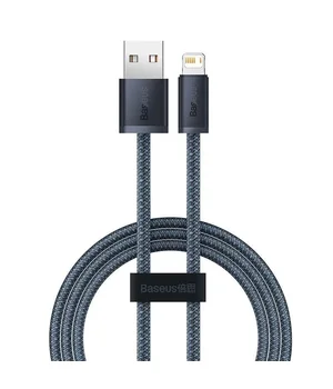 Дата кабель Baseus Dynamic Series USB to Lightning 2.4A (2m) (CALD00050) Slate Gray