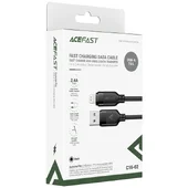 Дата кабель Acefast C16-02 USB to Lightning 2.4A (1.2m) Black