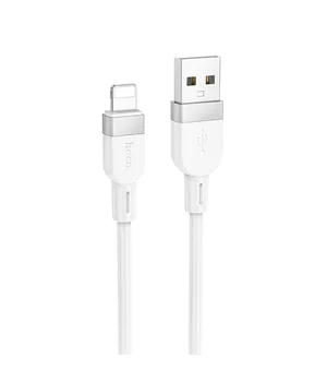 Дата кабель Hoco X109 Energy silicone USB to Lightning (1m) White