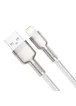 Дата кабель Baseus Cafule Series Metal USB to Lightning 2.4A (1m) (CALJK-A0) White