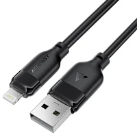 Дата кабель Acefast C16-06 USB to Lightning 2.4A (2m) Black