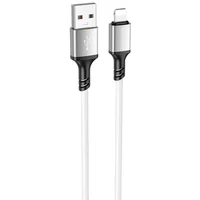 Дата кабель Borofone BX83 Famous USB to Lightning 2.4A (1m) White