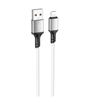 Дата кабель Borofone BX83 Famous USB to Lightning 2.4A (1m) White
