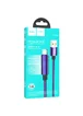 Дата кабель Hoco U125 Benefit 2.4A USB to Lightning (1.2m) Purple