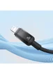 Дата кабель Baseus Discolor Series Fast Charging USB to Lightning 2.4A (1m) (P10374900) Cluster Black