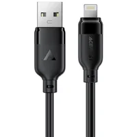 Дата кабель Acefast C16-02 USB to Lightning 2.4A (1.2m) Black