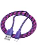 Дата кабель Hoco X116 Meridian USB to Lightning 2.4A (1m) Gradient Purple Mix