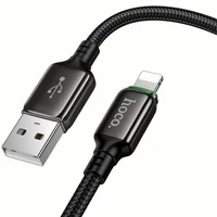 Дата кабель Hoco X127 Exceed USB to Lightning 12W (1m) Black