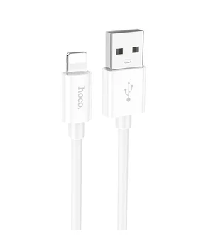 Дата кабель Hoco X87 Magic silicone USB to Lightning (1m) White