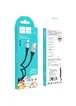 Дата кабель Hoco X72 Creator silicone USB to Lightning (1m) Black