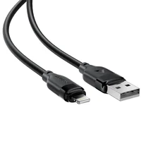 Дата кабель Acefast C16-06 USB to Lightning 2.4A (2m) Black