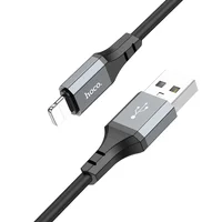 Дата кабель Hoco X86 Spear USB to Lightning (1m) Black