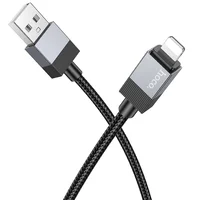 Дата кабель Hoco X110 Honorific USB to Lightning 2.4A (1m) Black