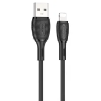 Дата кабель Borofone BX86 Advantage USB to Lightning (1m) Black