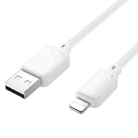 Дата кабель Hoco X113 Beneficio USB to Lightning (1m) White