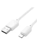 Дата кабель Hoco X113 Beneficio USB to Lightning (1m) White