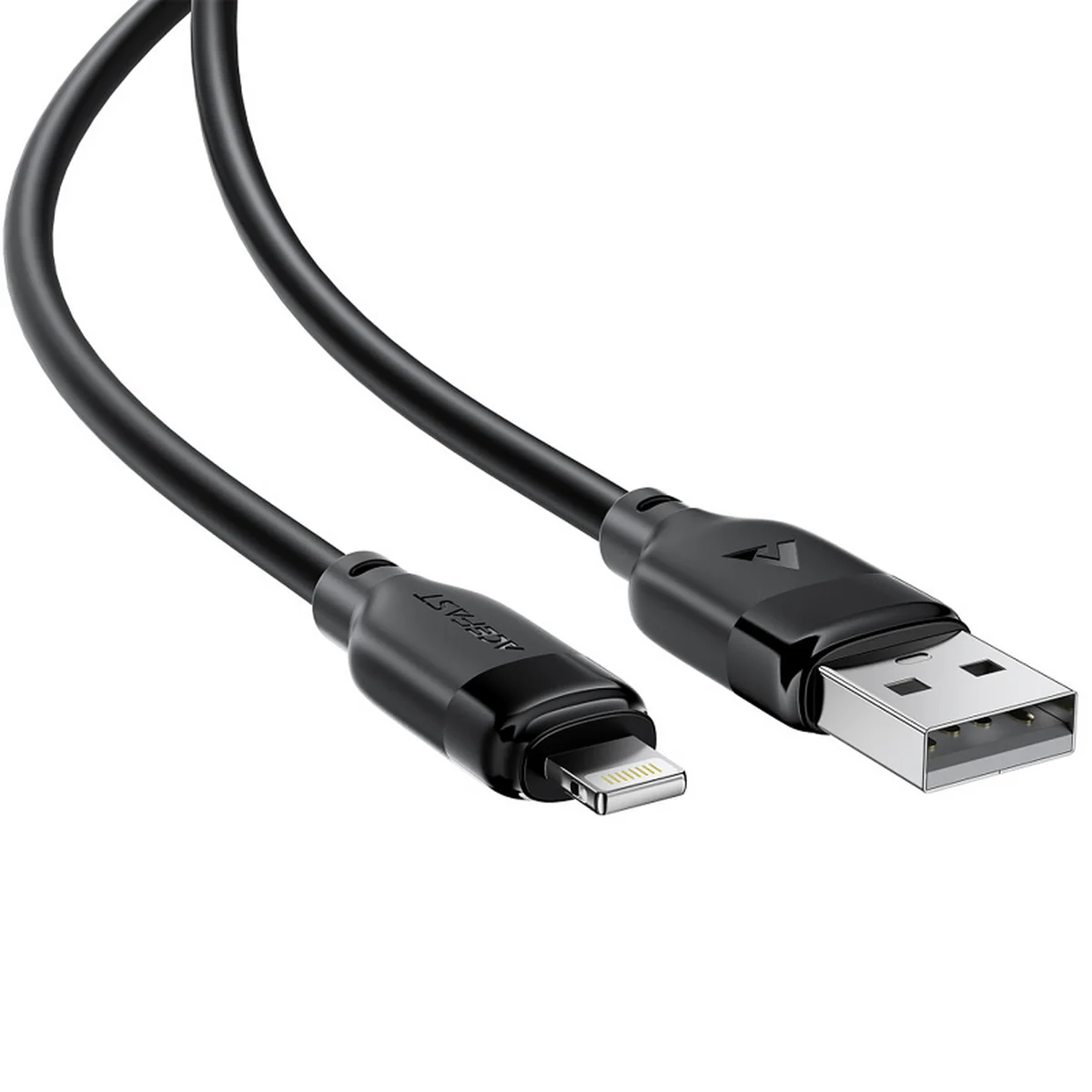 Дата кабель Acefast C16-02 USB to Lightning 2.4A (1.2m) Black