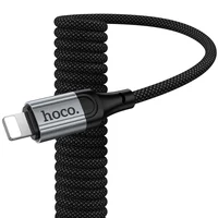 Дата кабель Hoco X121 Nuevo USB to Lightning 2.4A (1.5m) Black