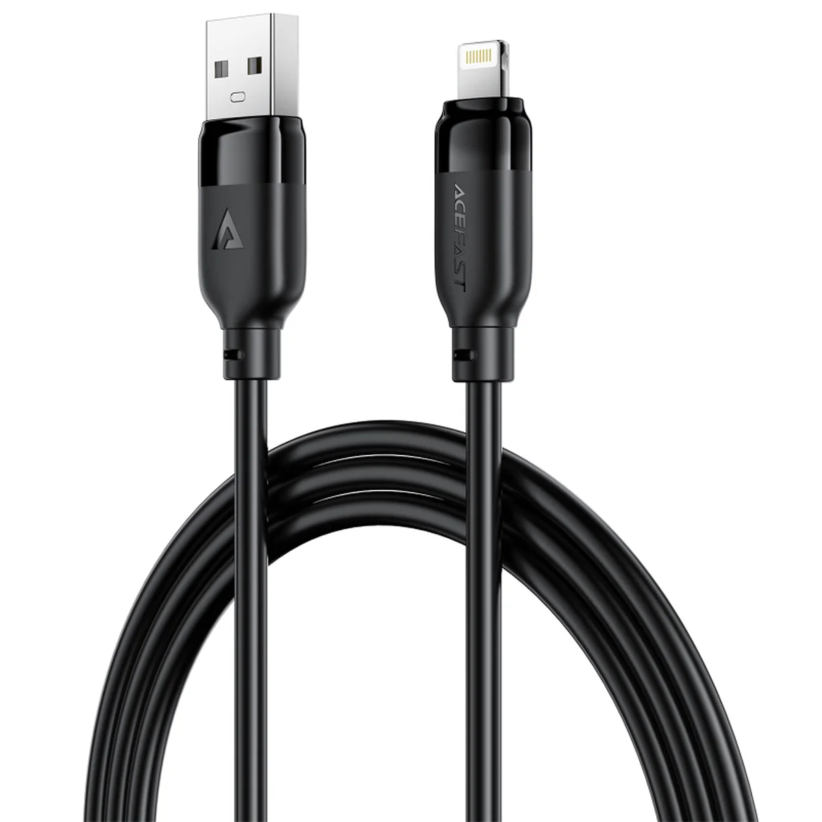 Дата кабель Acefast C16-06 USB to Lightning 2.4A (2m) Black