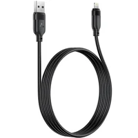 Дата кабель Acefast C16-02 USB to Lightning 2.4A (1.2m) Black