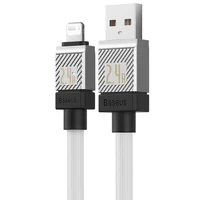 Дата кабель Baseus CoolPlay Series USB to Lightning 2.4A (1m) (CAKW00040) White