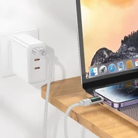 Дата кабель Hoco U126 Lantern 2.4A USB to Lightning (1.2m) Gray