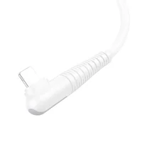 Дата кабель Borofone BX105 Corriente USB to Lightning (1m) White