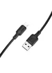 Дата кабель Borofone BX113 Lenny USB to Lightning 2.4A (2m) Black