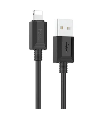 Дата кабель Hoco X73 Ferry USB to Lightning 2.4A (1m) Black