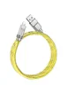 Дата кабель Hoco U113 Solid 2.4A USB to Lightning (1m) Gold