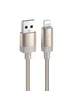 Дата кабель Hoco X117 Star USB to Lightning 2.4A (1m) Gold