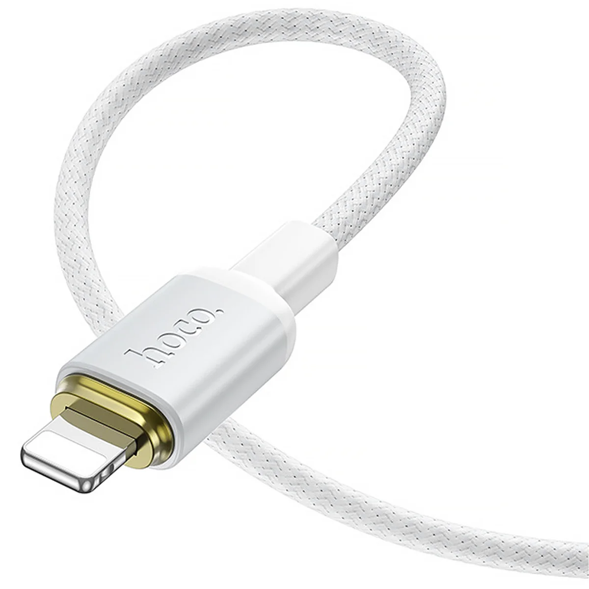 Дата кабель Hoco X128 Benefit USB to Lightning 12W (1m) White