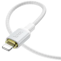 Дата кабель Hoco X128 Benefit USB to Lightning 12W (1m) White