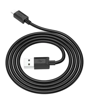 Дата кабель Hoco X73 Ferry USB to Lightning 2.4A (1m) Black