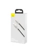 Дата кабель Baseus Cafule Series Metal USB to Lightning 2.4A (2m) (CALJK-B0) Black