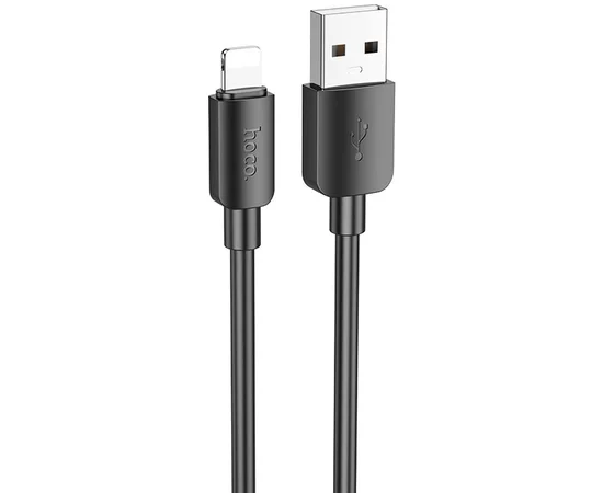 Дата кабель Hoco X96 Hyper USB to Lightning 2.4A (1m) Black