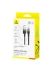 Дата кабель Baseus Discolor Series Fast Charging USB to Lightning 2.4A (1m) (P10374900) Cluster Black