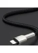 Дата кабель Baseus Cafule Series Metal USB to Lightning 2.4A (2m) (CALJK-B0) Black