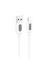 Дата кабель Borofone BX114 Structure USB to Lightning 2.4A (1m) White