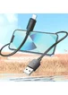 Дата кабель Hoco X96 Hyper USB to Lightning 2.4A (1m) Black
