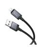 Дата кабель Hoco X118 Generous with display USB to Lightning 2.4A (1m) Black