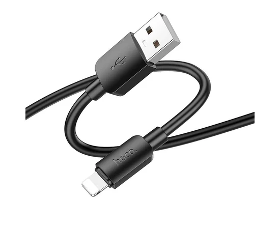 Дата кабель Hoco X96 Hyper USB to Lightning 2.4A (1m) Black
