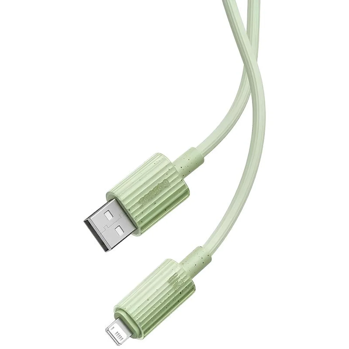 Дата кабель Baseus Habitat Series Fast Charging USB to Lightning 2.4A (2m) (P10360200) Natural Green