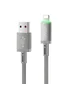 Дата кабель WIWU C081 Maglink USB to Lightning 12W (1m) Grey