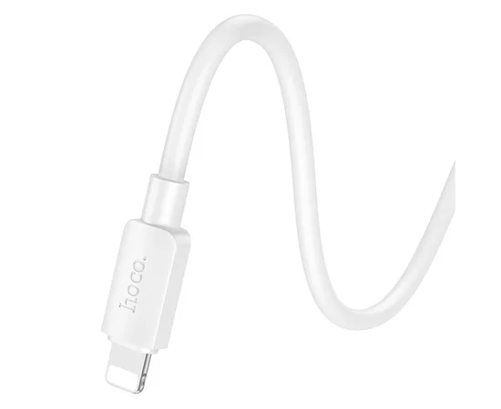 Дата кабель Hoco X96 Hyper USB to Lightning 2.4A (1m) White